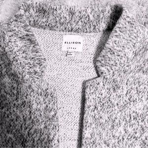 Size large Ellison sweater, jacket, cover up Super soft and cozy, zipper pockets